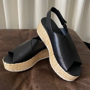 Vince Jesson Platform Sandals - Size 9